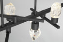 George Kovacs - P1538-066-L - LED Island Pendant - Kosmyc - Sand Coal Black