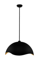 George Kovacs - P1915-711 - One Light Pendant - Eclos - Sand Coal With Gold Highlights
