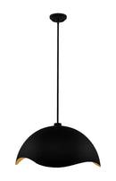 George Kovacs - P1915-711 - One Light Pendant - Eclos - Sand Coal With Gold Highlights