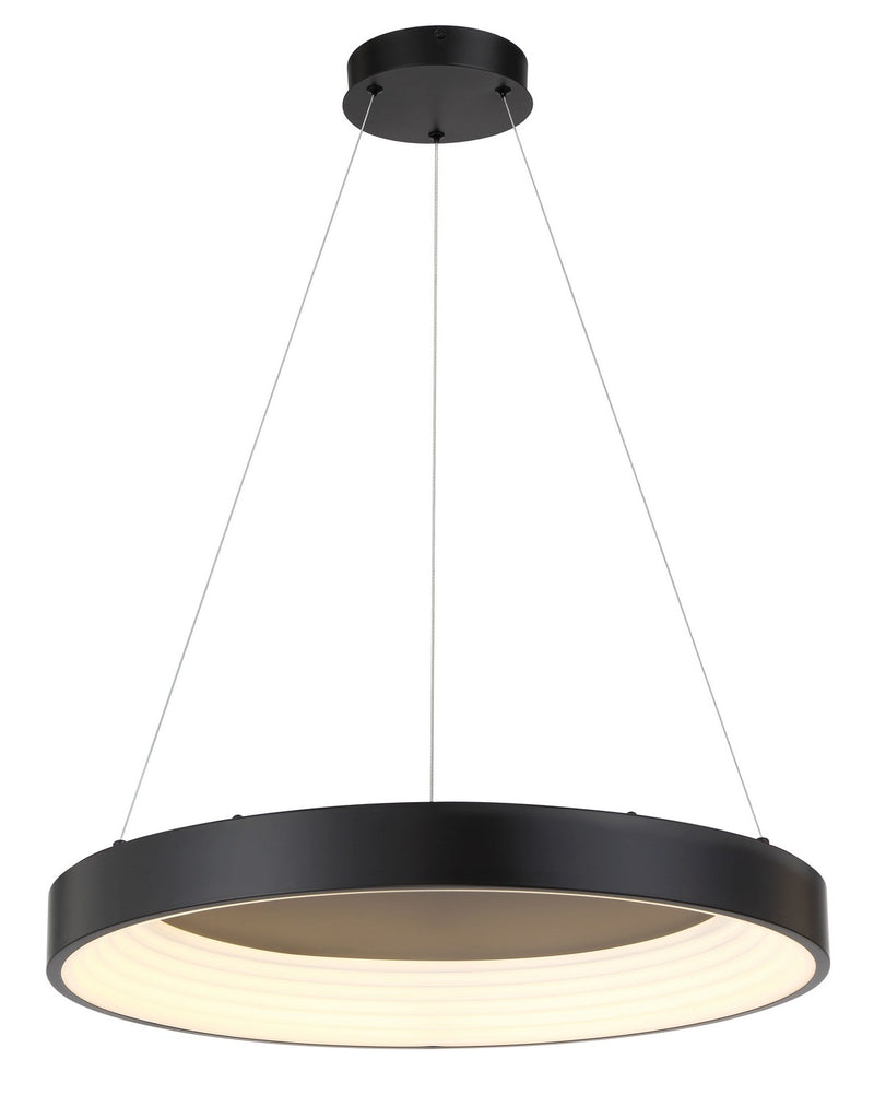 LED Pendant<br /><span style="color:#4AB0CE;">Entrega: 4-10 dias en USA</span><br /><span style="color:#4AB0CE;font-size:60%;">PREGUNTE POR ENTREGA EN PANAMA</span><br />Collection: Conc<br />Finish: Coal Black