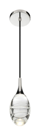 LED Mini Pendant<br /><span style="color:#4AB0CE;">Entrega: 4-10 dias en USA</span><br /><span style="color:#4AB0CE;font-size:60%;">PREGUNTE POR ENTREGA EN PANAMA</span><br />Collection: Hail<br />Finish: Polished Nickel