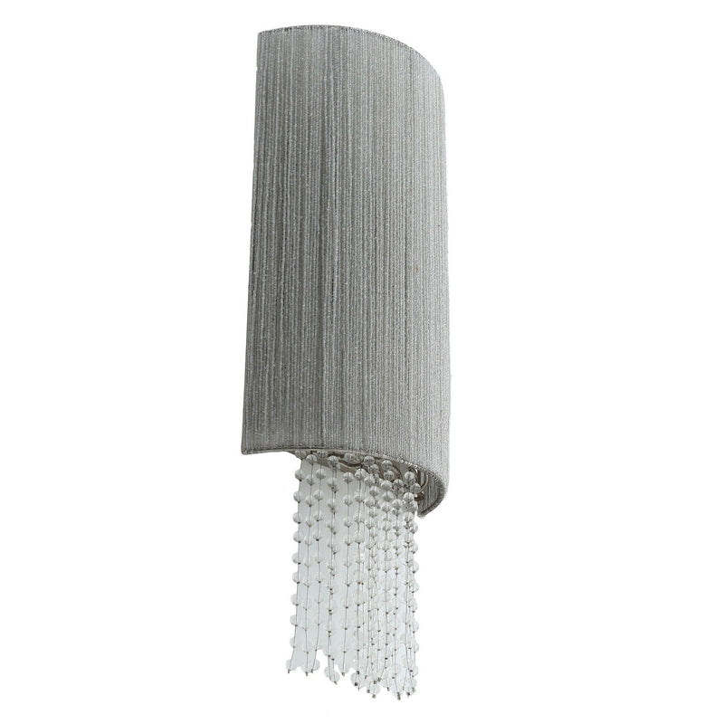 Two Light Wall Sconce<br /><span style="color:#4AB0CE;">Entrega: 4-10 dias en USA</span><br /><span style="color:#4AB0CE;font-size:60%;">PREGUNTE POR ENTREGA EN PANAMA</span><br />Collection: Crystal Reign<br />Finish: Polished Nickel