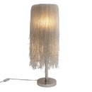 Two Light Table Lamp<br /><span style="color:#4AB0CE;">Entrega: 4-10 dias en USA</span><br /><span style="color:#4AB0CE;font-size:60%;">PREGUNTE POR ENTREGA EN PANAMA</span><br />Collection: Crystal Reign<br />Finish: Polished Nickel