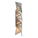 Four Light Wall Sconce<br /><span style="color:#4AB0CE;">Entrega: 4-10 dias en USA</span><br /><span style="color:#4AB0CE;font-size:60%;">PREGUNTE POR ENTREGA EN PANAMA</span><br />Collection: Geo-Gem<br />Finish: Artisan Brass