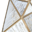 Metropolitan - N1694-863 - Four Light Wall Sconce - Geo-Gem - Artisan Brass