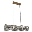 Six Light Island Pendant<br /><span style="color:#4AB0CE;">Entrega: 4-10 dias en USA</span><br /><span style="color:#4AB0CE;font-size:60%;">PREGUNTE POR ENTREGA EN PANAMA</span><br />Collection: Geo-Gem<br />Finish: Artisan Brass