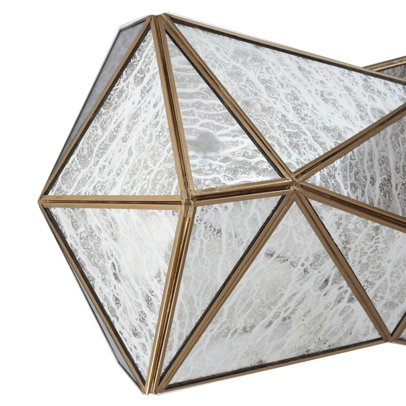 Metropolitan - N1697-863 - Eight Light Island Pendant - Geo-Gem - Artisan Brass