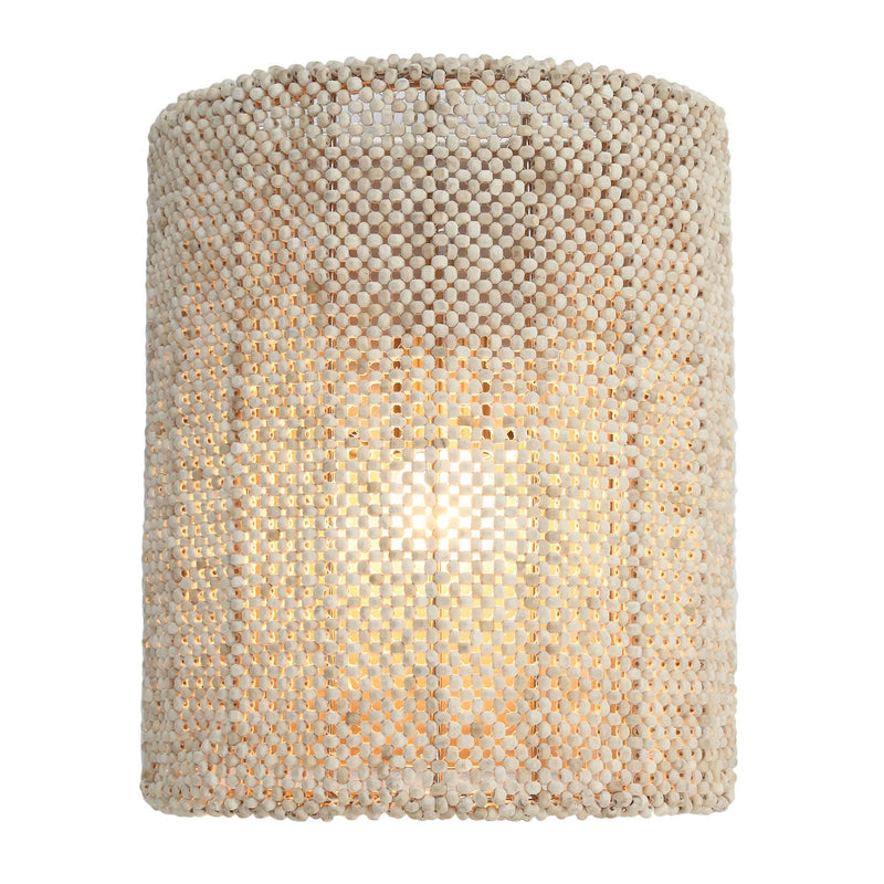 One Light Wall Sconce<br /><span style="color:#4AB0CE;">Entrega: 1-2 semanas en USA</span><br /><span style="color:#4AB0CE;font-size:60%;">PREGUNTE POR ENTREGA EN PANAMA</span><br />Collection: Copra<br />Finish: Brushed Nickel