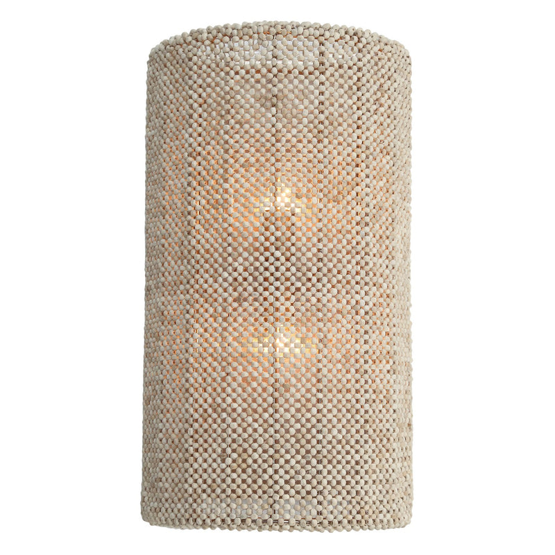 Two Light Wall Sconce<br /><span style="color:#4AB0CE;">Entrega: 15-16 semanas en USA</span><br /><span style="color:#4AB0CE;font-size:60%;">PREGUNTE POR ENTREGA EN PANAMA</span><br />Collection: Copra<br />Finish: Brushed Nickel