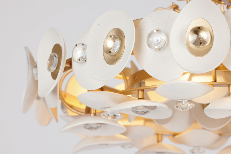 Metropolitan - N1863-760 - Three Light Semi Flush Mount - Niu - Fawn Gold