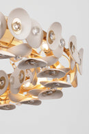 Metropolitan - N1865-760 - Ten Light Pendant - Niu - Fawn Gold