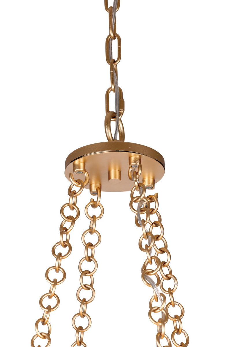 12 Light Foyer Pendant<br /><span style="color:#4AB0CE;">Entrega: 4-10 dias en USA</span><br /><span style="color:#4AB0CE;font-size:60%;">PREGUNTE POR ENTREGA EN PANAMA</span><br />Collection: Niu<br />Finish: Fawn Gold