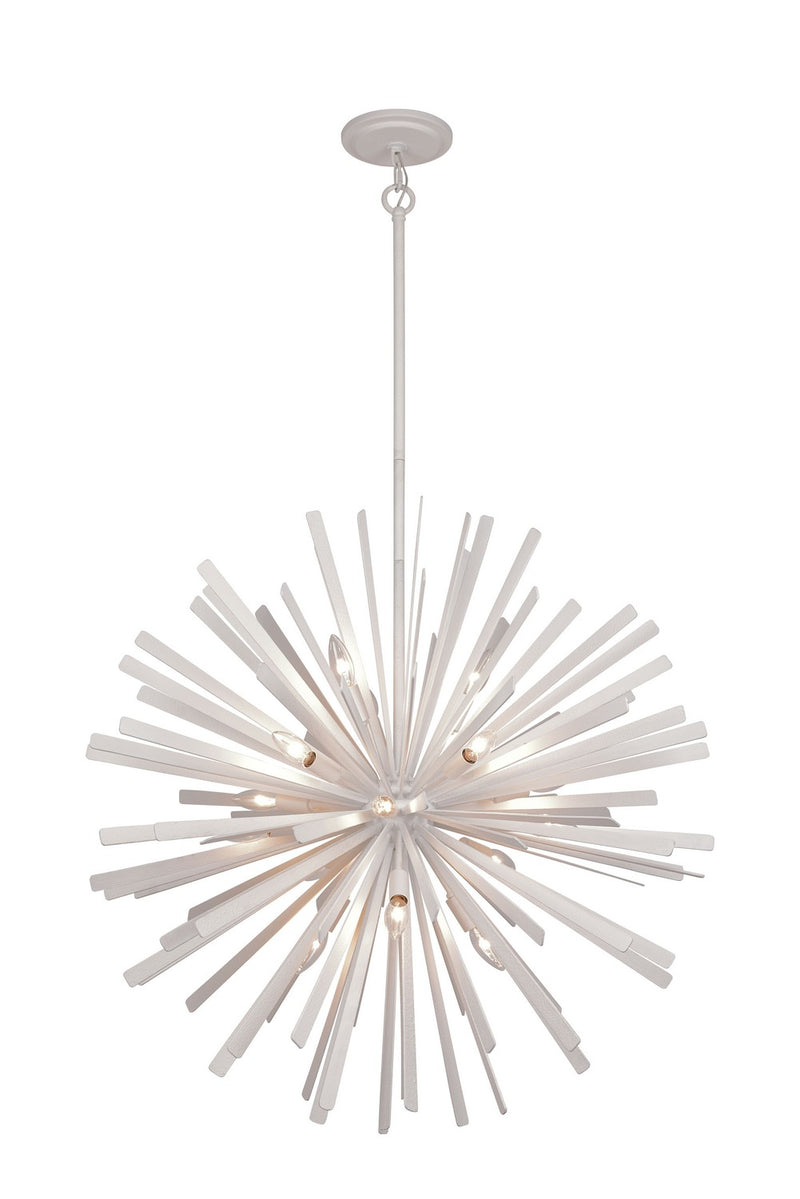 16 Light Pendant<br /><span style="color:#4AB0CE;">Entrega: 4-10 dias en USA</span><br /><span style="color:#4AB0CE;font-size:60%;">PREGUNTE POR ENTREGA EN PANAMA</span><br />Collection: Confluence<br />Finish: Piastra White