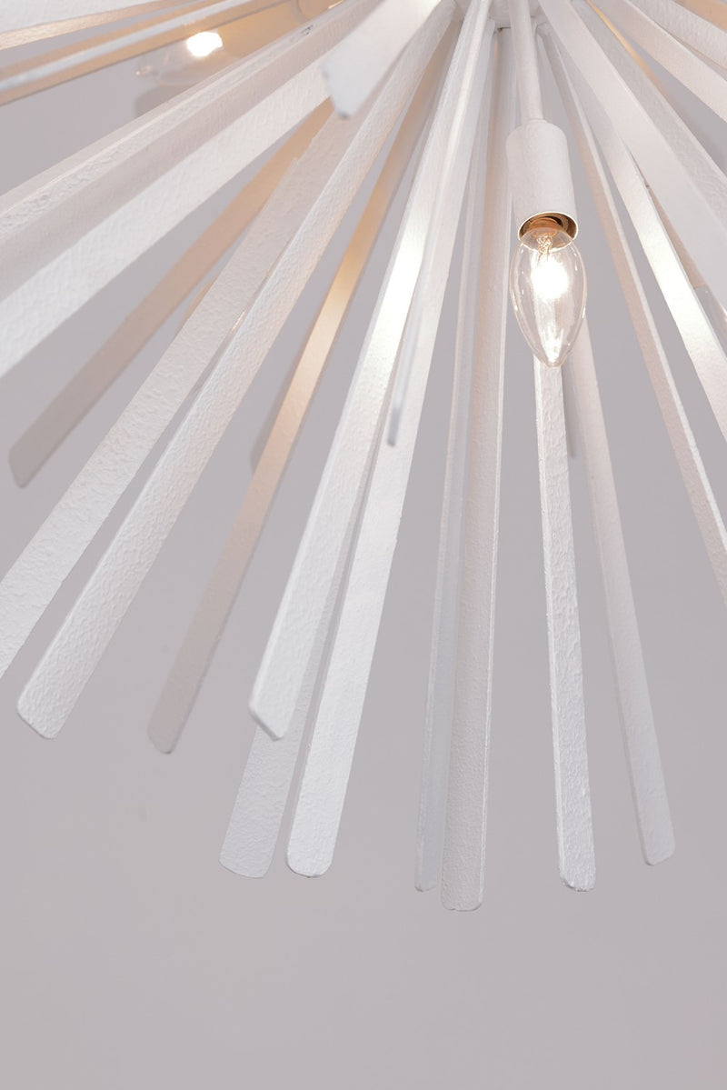 16 Light Pendant<br /><span style="color:#4AB0CE;">Entrega: 4-10 dias en USA</span><br /><span style="color:#4AB0CE;font-size:60%;">PREGUNTE POR ENTREGA EN PANAMA</span><br />Collection: Confluence<br />Finish: Piastra White