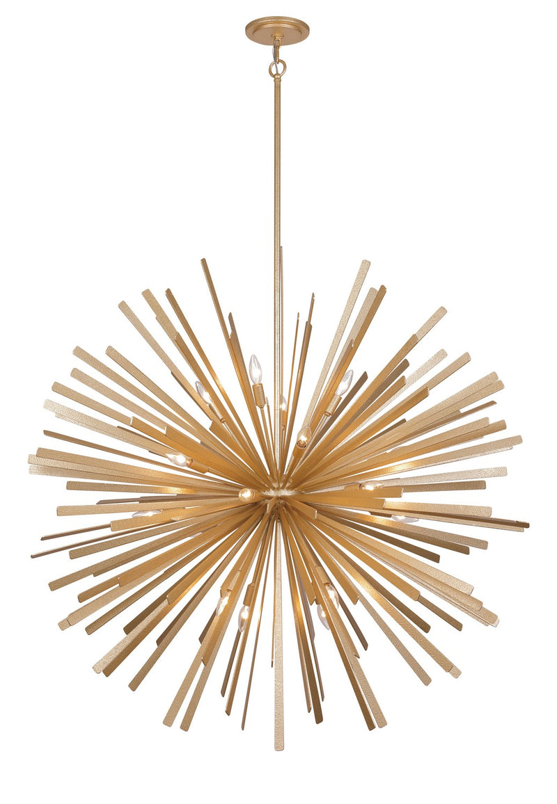 20 Light Pendant<br /><span style="color:#4AB0CE;">Entrega: 4-10 dias en USA</span><br /><span style="color:#4AB0CE;font-size:60%;">PREGUNTE POR ENTREGA EN PANAMA</span><br />Collection: Confluence<br />Finish: Piastra Gold