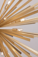 Metropolitan - N1909-785 - 20 Light Pendant - Confluence - Piastra Gold