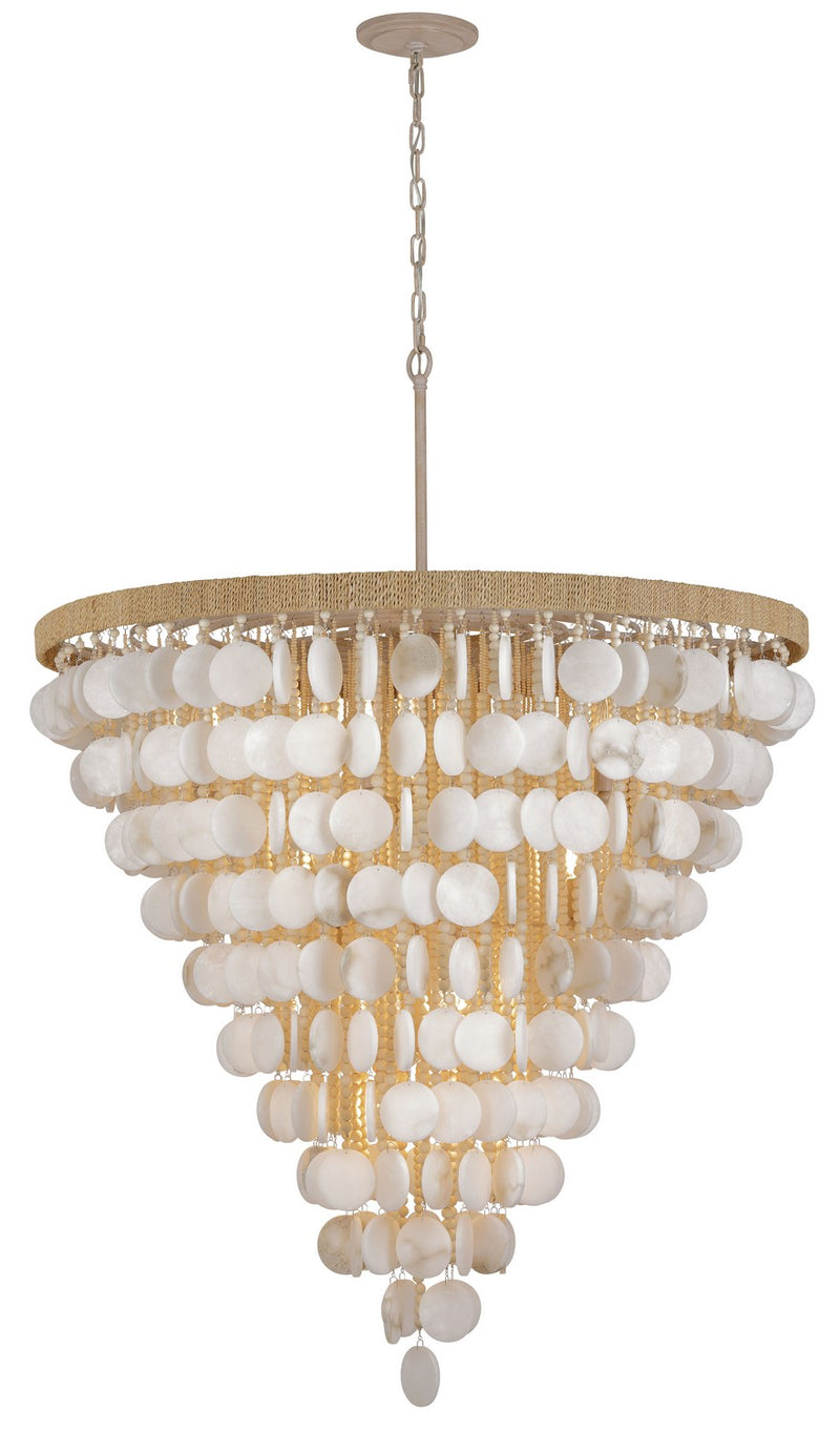 15 Light Pendant<br /><span style="color:#4AB0CE;">Entrega: 4-10 dias en USA</span><br /><span style="color:#4AB0CE;font-size:60%;">PREGUNTE POR ENTREGA EN PANAMA</span><br />Collection: Aurelia'S Cove<br />Finish: Autumn White