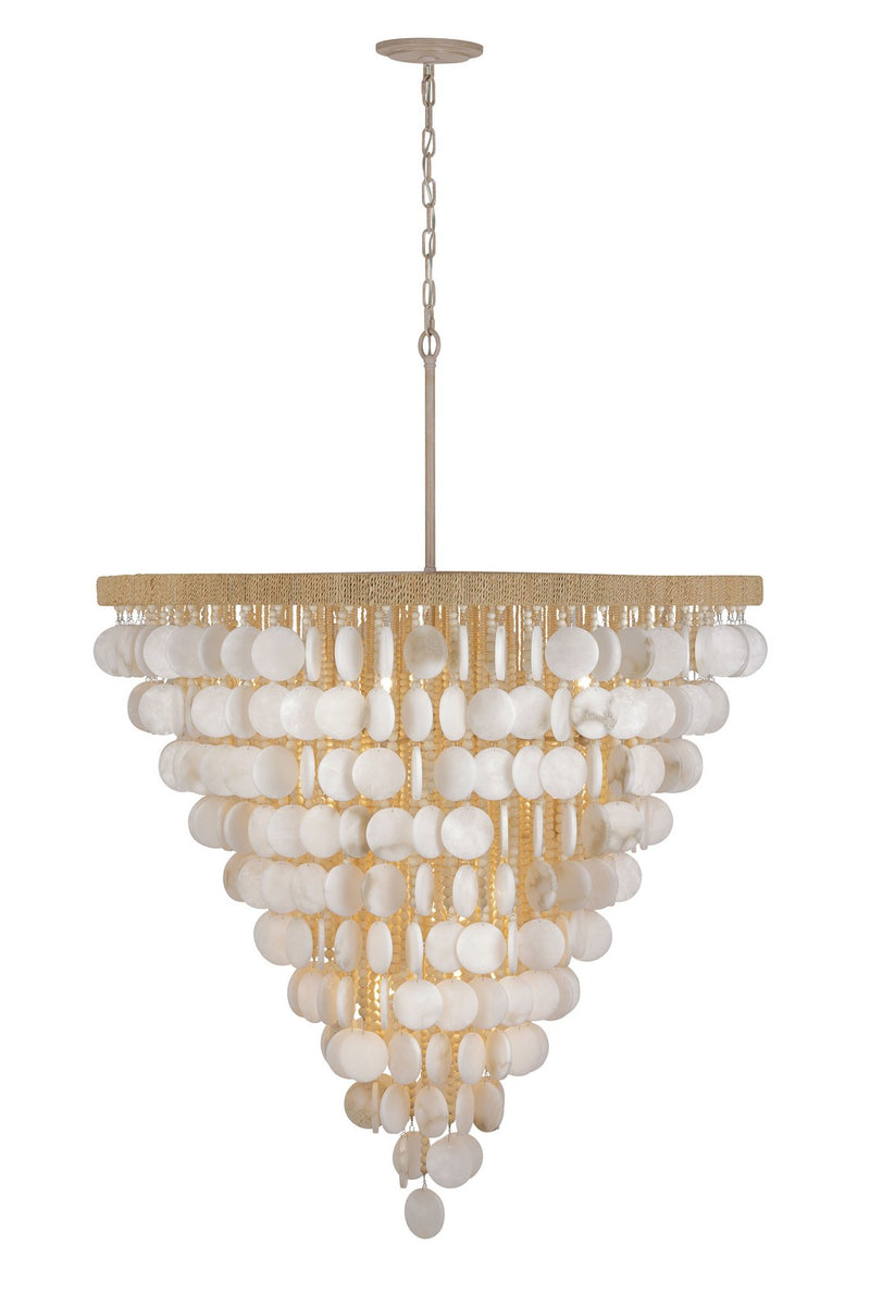 15 Light Pendant<br /><span style="color:#4AB0CE;">Entrega: 4-10 dias en USA</span><br /><span style="color:#4AB0CE;font-size:60%;">PREGUNTE POR ENTREGA EN PANAMA</span><br />Collection: Aurelia'S Cove<br />Finish: Autumn White