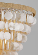 15 Light Pendant<br /><span style="color:#4AB0CE;">Entrega: 4-10 dias en USA</span><br /><span style="color:#4AB0CE;font-size:60%;">PREGUNTE POR ENTREGA EN PANAMA</span><br />Collection: Aurelia's Cove<br />Finish: Autumn White