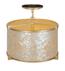 Four Light Semi Flush Mount<br /><span style="color:#4AB0CE;">Entrega: 4-10 dias en USA</span><br /><span style="color:#4AB0CE;font-size:60%;">PREGUNTE POR ENTREGA EN PANAMA</span><br />Collection: Sommers Bend<br />Finish: Fawn Gold