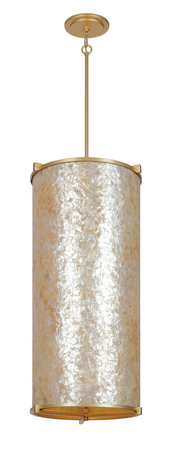 Six Light Foyer Pendant<br /><span style="color:#4AB0CE;">Entrega: 4-10 dias en USA</span><br /><span style="color:#4AB0CE;font-size:60%;">PREGUNTE POR ENTREGA EN PANAMA</span><br />Collection: Sommers Bend<br />Finish: Fawn Gold