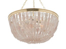 Metropolitan - N9633 - Eight Light Pendant - Flotsam - Brass