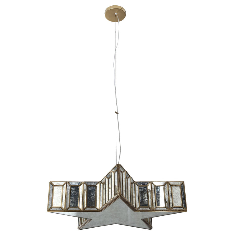 Five Light Pendant<br /><span style="color:#4AB0CE;">Entrega: 4-10 dias en USA</span><br /><span style="color:#4AB0CE;font-size:60%;">PREGUNTE POR ENTREGA EN PANAMA</span><br />Collection: Lone Star<br />Finish: Artisan Brass