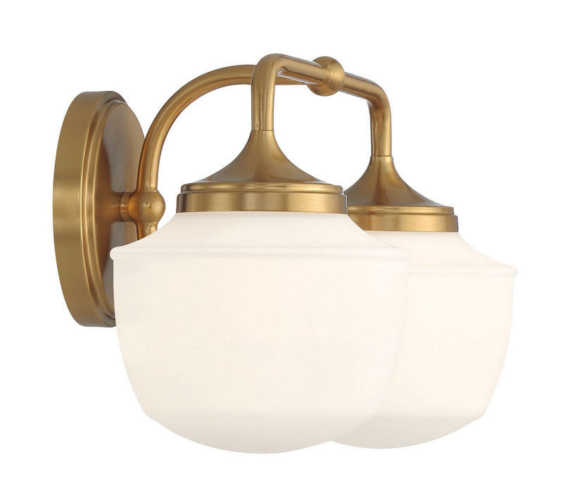 Minka-Lavery - 2572-575 - Two Light Bath Vanity - Cornwell - Aged Brass