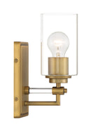 Minka-Lavery - 2641-575 - One Light Bath Vanity - Binsly - Aged Brass