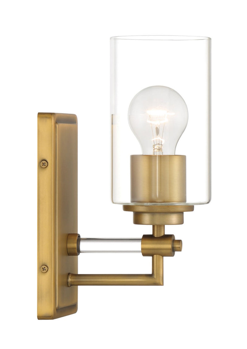 Minka-Lavery - 2641-575 - One Light Bath Vanity - Binsly - Aged Brass