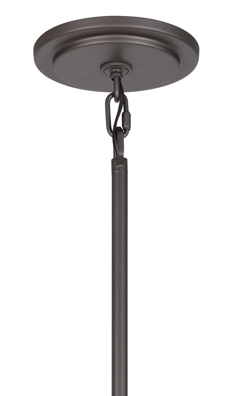 Nine Light Foyer Pendant<br /><span style="color:#4AB0CE;">Entrega: 4-10 dias en USA</span><br /><span style="color:#4AB0CE;font-size:60%;">PREGUNTE POR ENTREGA EN PANAMA</span><br />Collection: Hexly<br />Finish: Bronze & Sultry Sliver