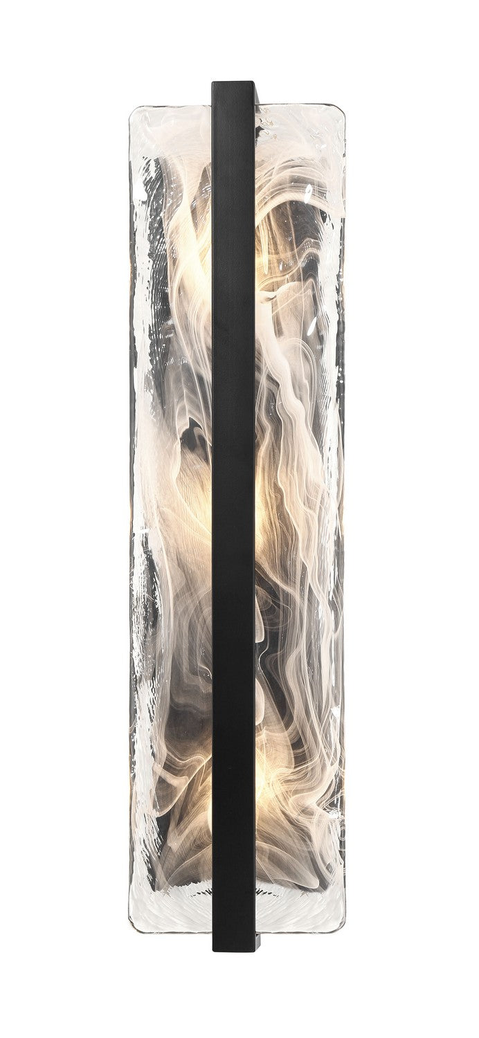 Three Light Wall Sconce<br /><span style="color:#4AB0CE;">Entrega: 4-10 dias en USA</span><br /><span style="color:#4AB0CE;font-size:60%;">PREGUNTE POR ENTREGA EN PANAMA</span><br />Collection: Cloud Break<br />Finish: Coal
