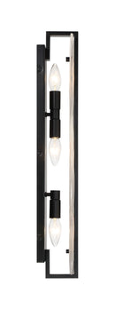 Minka-Lavery - 3615-66A - Three Light Wall Sconce - Cloud Break - Coal