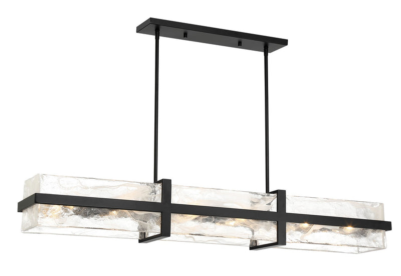 12 Light Island Pendant<br /><span style="color:#4AB0CE;">Entrega: 1-2 semanas en USA</span><br /><span style="color:#4AB0CE;font-size:60%;">PREGUNTE POR ENTREGA EN PANAMA</span><br />Collection: Cloud Break<br />Finish: Coal