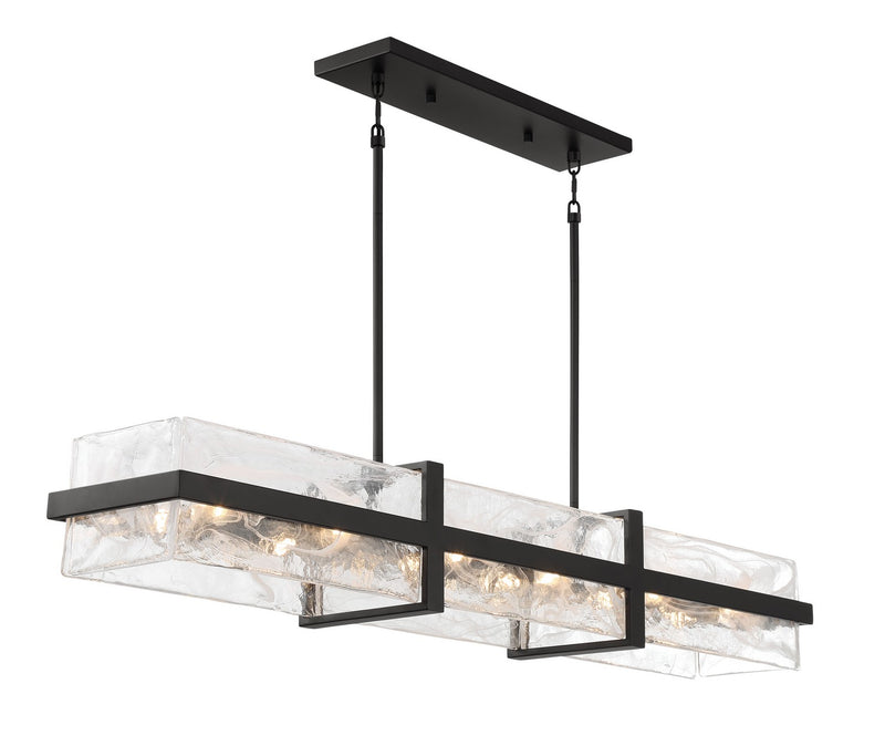 12 Light Island Pendant<br /><span style="color:#4AB0CE;">Entrega: 1-2 semanas en USA</span><br /><span style="color:#4AB0CE;font-size:60%;">PREGUNTE POR ENTREGA EN PANAMA</span><br />Collection: Cloud Break<br />Finish: Coal