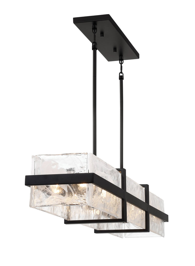 12 Light Island Pendant<br /><span style="color:#4AB0CE;">Entrega: 1-2 semanas en USA</span><br /><span style="color:#4AB0CE;font-size:60%;">PREGUNTE POR ENTREGA EN PANAMA</span><br />Collection: Cloud Break<br />Finish: Coal