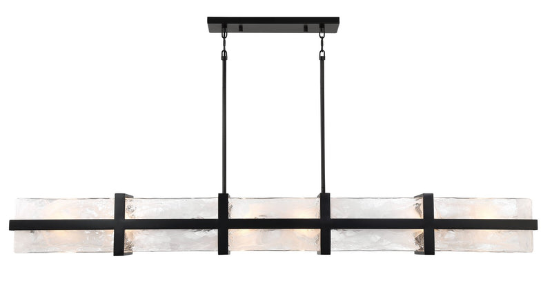 12 Light Island Pendant<br /><span style="color:#4AB0CE;">Entrega: 2-3 semanas en USA</span><br /><span style="color:#4AB0CE;font-size:60%;">PREGUNTE POR ENTREGA EN PANAMA</span><br />Collection: Cloud Break<br />Finish: Coal