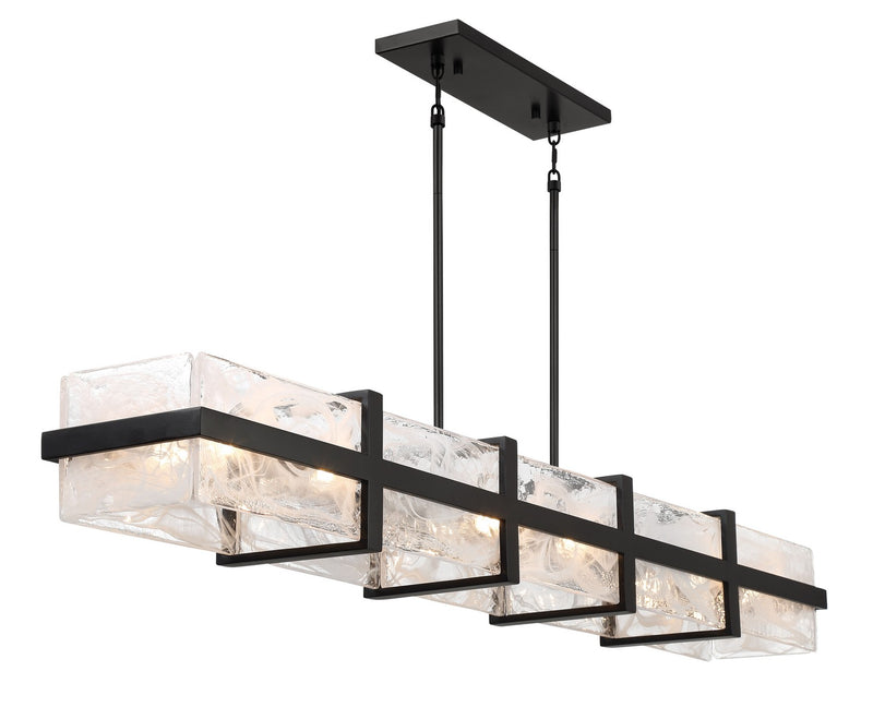 12 Light Island Pendant<br /><span style="color:#4AB0CE;">Entrega: 2-3 semanas en USA</span><br /><span style="color:#4AB0CE;font-size:60%;">PREGUNTE POR ENTREGA EN PANAMA</span><br />Collection: Cloud Break<br />Finish: Coal