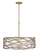 Six Light Pendant<br /><span style="color:#4AB0CE;">Entrega: 4-10 dias en USA</span><br /><span style="color:#4AB0CE;font-size:60%;">PREGUNTE POR ENTREGA EN PANAMA</span><br />Collection: Branch Reality<br />Finish: Ashen Gold