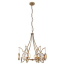 Six Light Chandelier<br /><span style="color:#4AB0CE;">Entrega: 4-10 dias en USA</span><br /><span style="color:#4AB0CE;font-size:60%;">PREGUNTE POR ENTREGA EN PANAMA</span><br />Collection: Into Focus<br />Finish: Artisan Brass