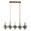 Ten Light Island Pendant<br /><span style="color:#4AB0CE;">Entrega: 4-10 dias en USA</span><br /><span style="color:#4AB0CE;font-size:60%;">PREGUNTE POR ENTREGA EN PANAMA</span><br />Collection: Into Focus<br />Finish: Artisan Brass