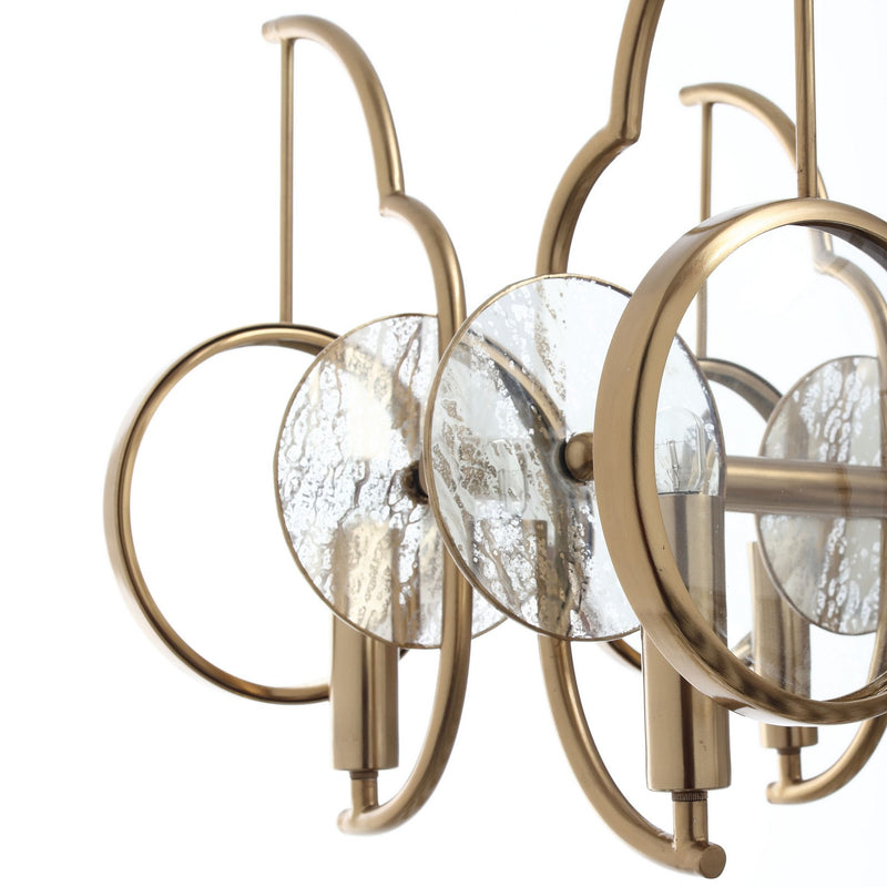 Minka-Lavery - 3817-863 - Ten Light Island Pendant - Into Focus - Brass Antq