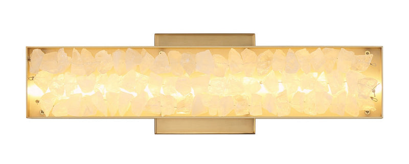 LED Wall Sconce<br /><span style="color:#4AB0CE;">Entrega: 4-10 dias en USA</span><br /><span style="color:#4AB0CE;font-size:60%;">PREGUNTE POR ENTREGA EN PANAMA</span><br />Collection: Divinely<br />Finish: Celeste Brass