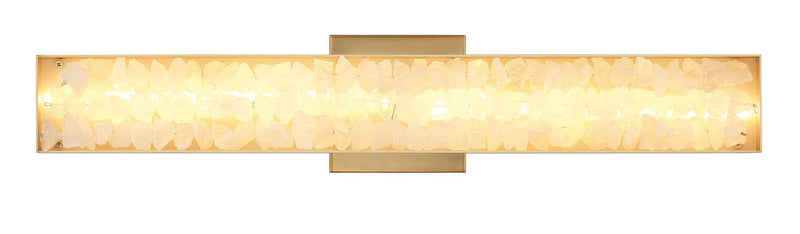 LED Wall Sconce<br /><span style="color:#4AB0CE;">Entrega: 4-10 dias en USA</span><br /><span style="color:#4AB0CE;font-size:60%;">PREGUNTE POR ENTREGA EN PANAMA</span><br />Collection: Divinely<br />Finish: Celeste Brass