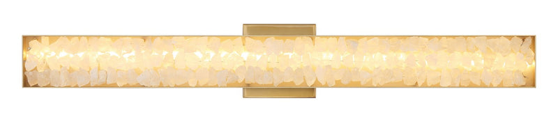 LED Wall Sconce<br /><span style="color:#4AB0CE;">Entrega: 4-10 dias en USA</span><br /><span style="color:#4AB0CE;font-size:60%;">PREGUNTE POR ENTREGA EN PANAMA</span><br />Collection: Divinely<br />Finish: Celeste Brass