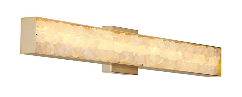 LED Wall Sconce<br /><span style="color:#4AB0CE;">Entrega: 4-10 dias en USA</span><br /><span style="color:#4AB0CE;font-size:60%;">PREGUNTE POR ENTREGA EN PANAMA</span><br />Collection: Divinely<br />Finish: Celeste Brass