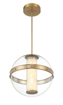 LED Pendant<br /><span style="color:#4AB0CE;">Entrega: 4-10 dias en USA</span><br /><span style="color:#4AB0CE;font-size:60%;">PREGUNTE POR ENTREGA EN PANAMA</span><br />Collection: Divinely<br />Finish: Celeste Brass