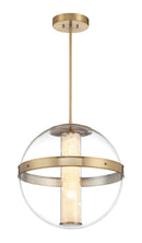 LED Pendant<br /><span style="color:#4AB0CE;">Entrega: 4-10 dias en USA</span><br /><span style="color:#4AB0CE;font-size:60%;">PREGUNTE POR ENTREGA EN PANAMA</span><br />Collection: Divinely<br />Finish: Celeste Brass