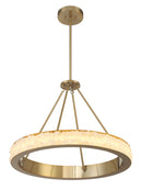 LED Chandelier<br /><span style="color:#4AB0CE;">Entrega: 4-10 dias en USA</span><br /><span style="color:#4AB0CE;font-size:60%;">PREGUNTE POR ENTREGA EN PANAMA</span><br />Collection: Divinely<br />Finish: Celeste Brass