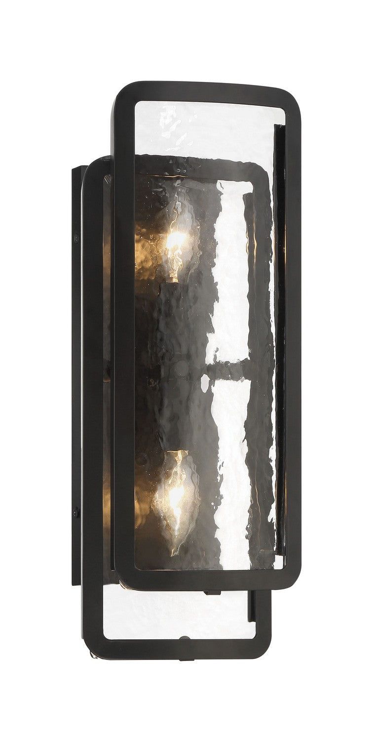 Two Light Wall Sconce<br /><span style="color:#4AB0CE;">Entrega: 4-10 dias en USA</span><br /><span style="color:#4AB0CE;font-size:60%;">PREGUNTE POR ENTREGA EN PANAMA</span><br />Collection: Bella Collina<br />Finish: Coal